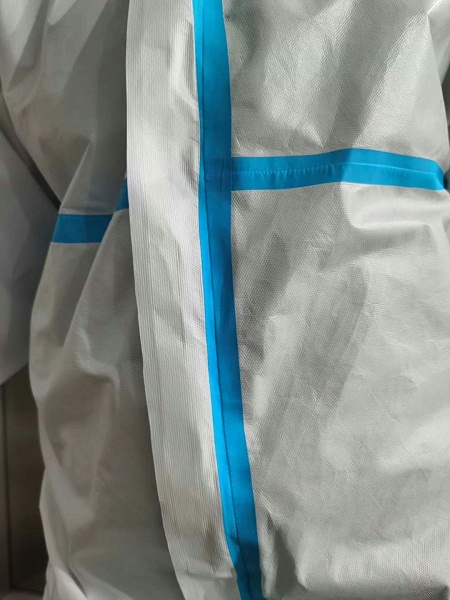 一次性连体连帽防尘防护服防水全身隔离衣防感染防护衣