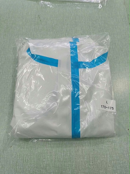 一次性连体连帽防尘防护服防水全身隔离衣防感染防护衣