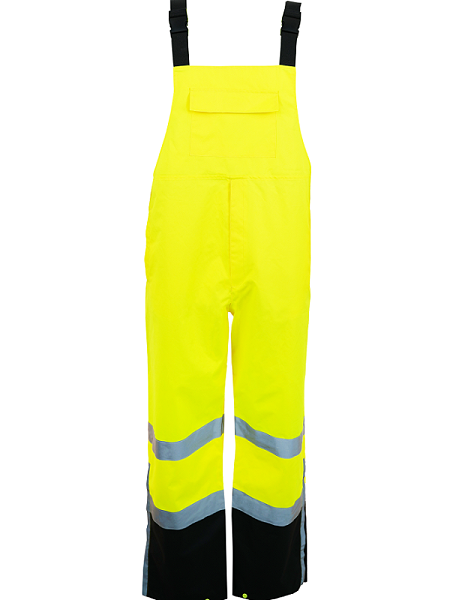 防水反光背带雨裤