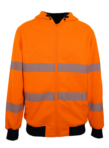 反光相色单面绒上衣