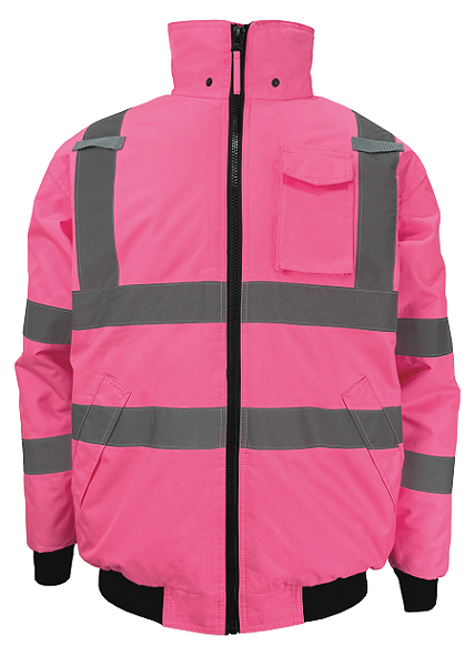 反光飞行夹克-绗棉款