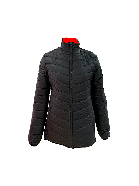 女士两面穿绗棉反光夹克